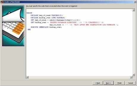 Automated Backup of MET/CAL Version 7 Database